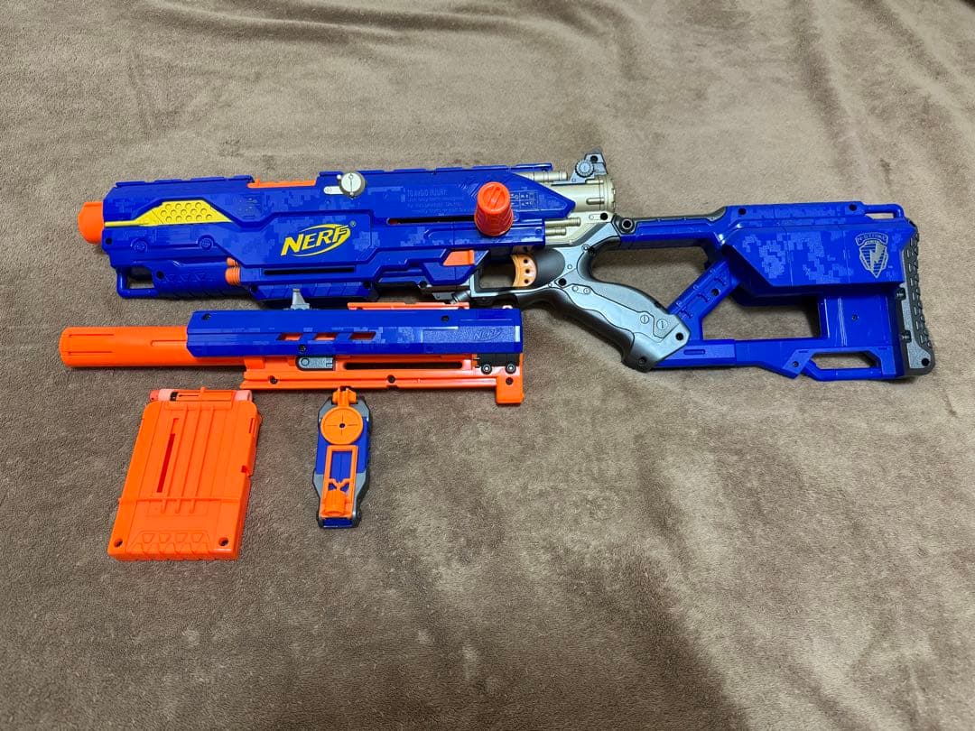 NERF】N-ストライク スナイパーショット CS-6【破損/小改造あり