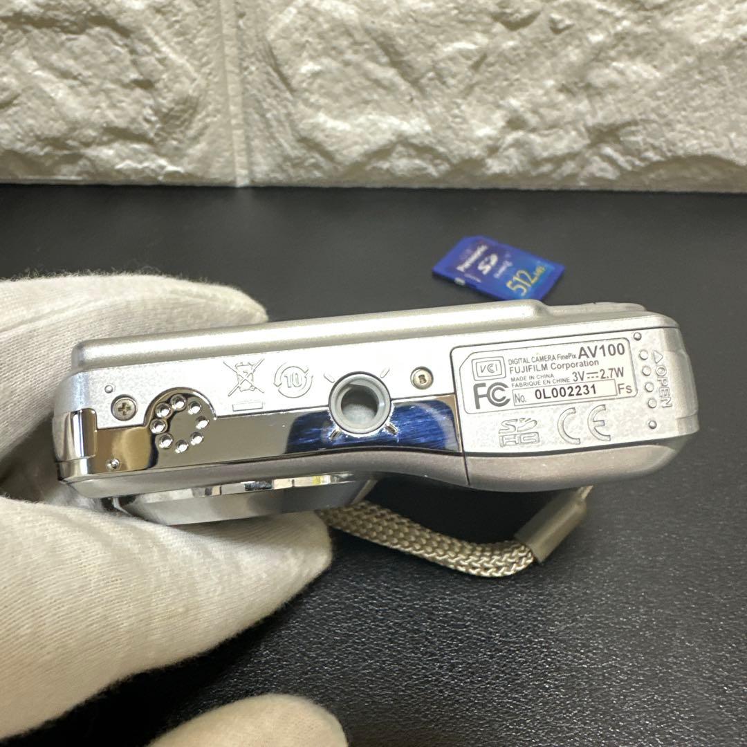 FUJIFILM FINEPIX AV100 動作品 電池式 SDカード付き