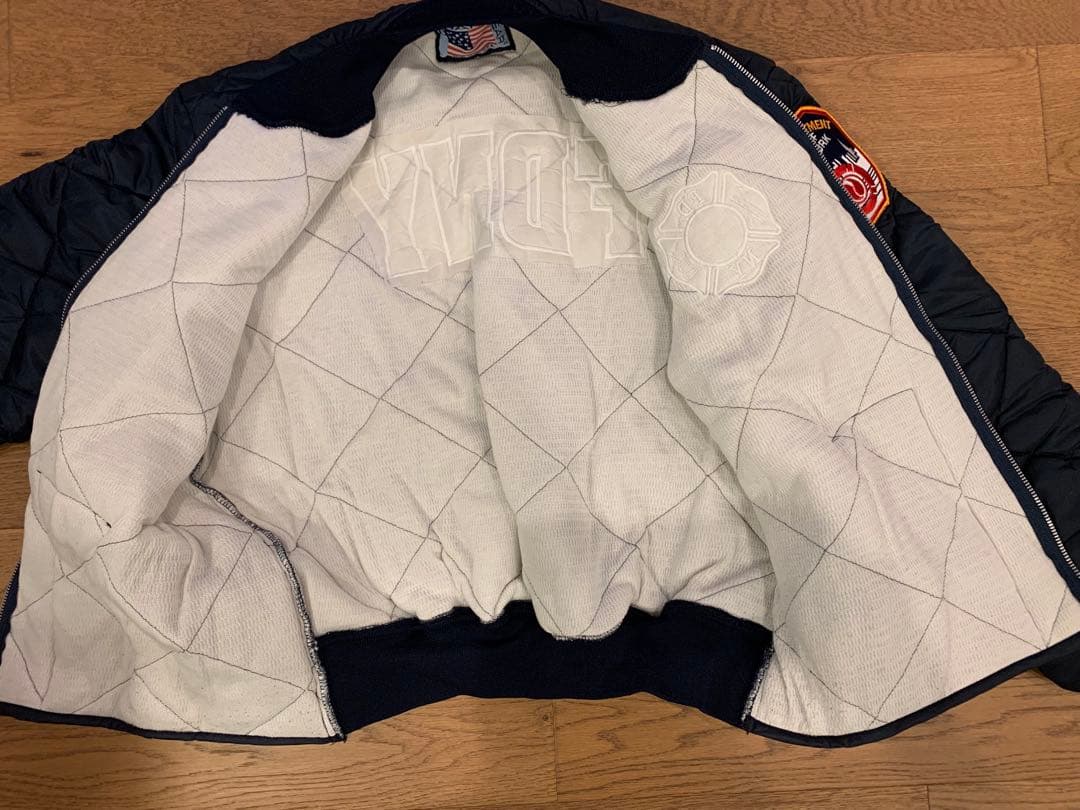 FDNY ファイアデパートメント オブ ニューヨーク MA-1タイプ 新品