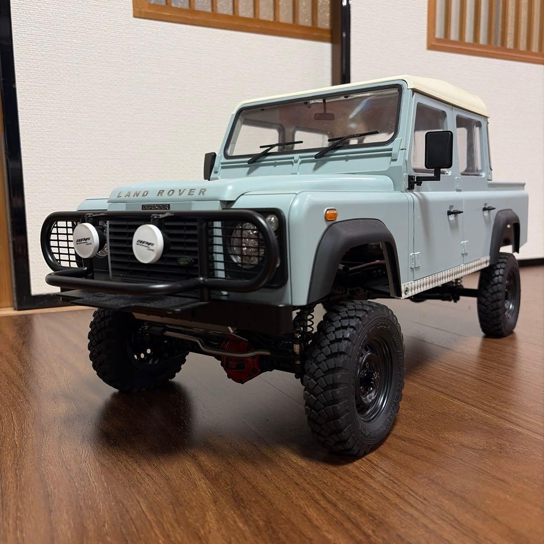 スケールクローラー ディフェンダー110 1/10 & メタルバンパーセット