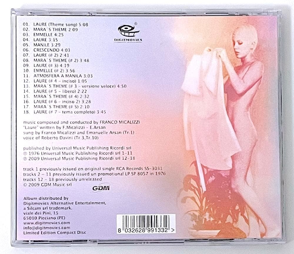 廃盤 CD LAURE 卒業生 サウンドトラック フランコ・ミカリッツィ