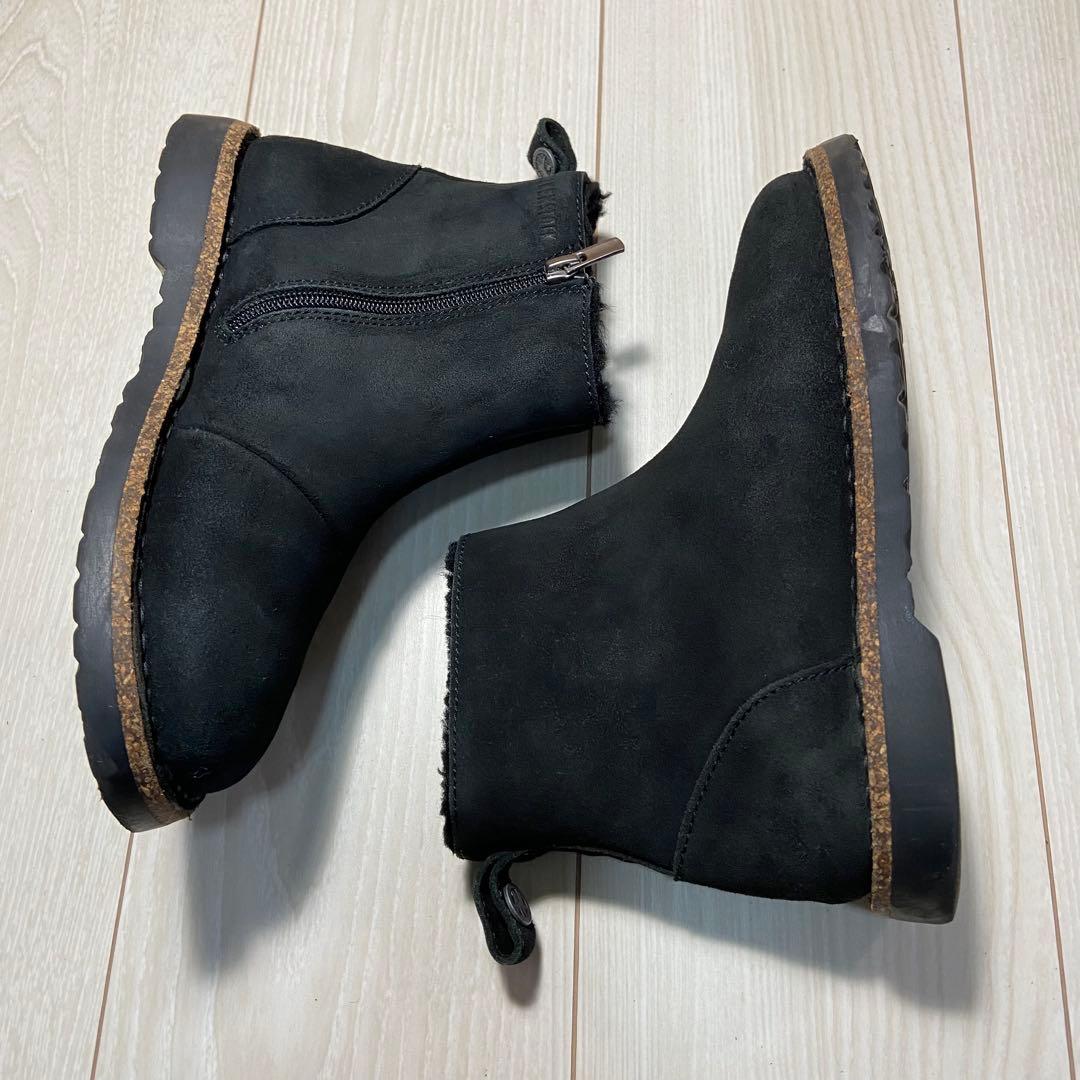 BIRKENSTOCK MELROSE グラフィット ムートン スエードブーツ