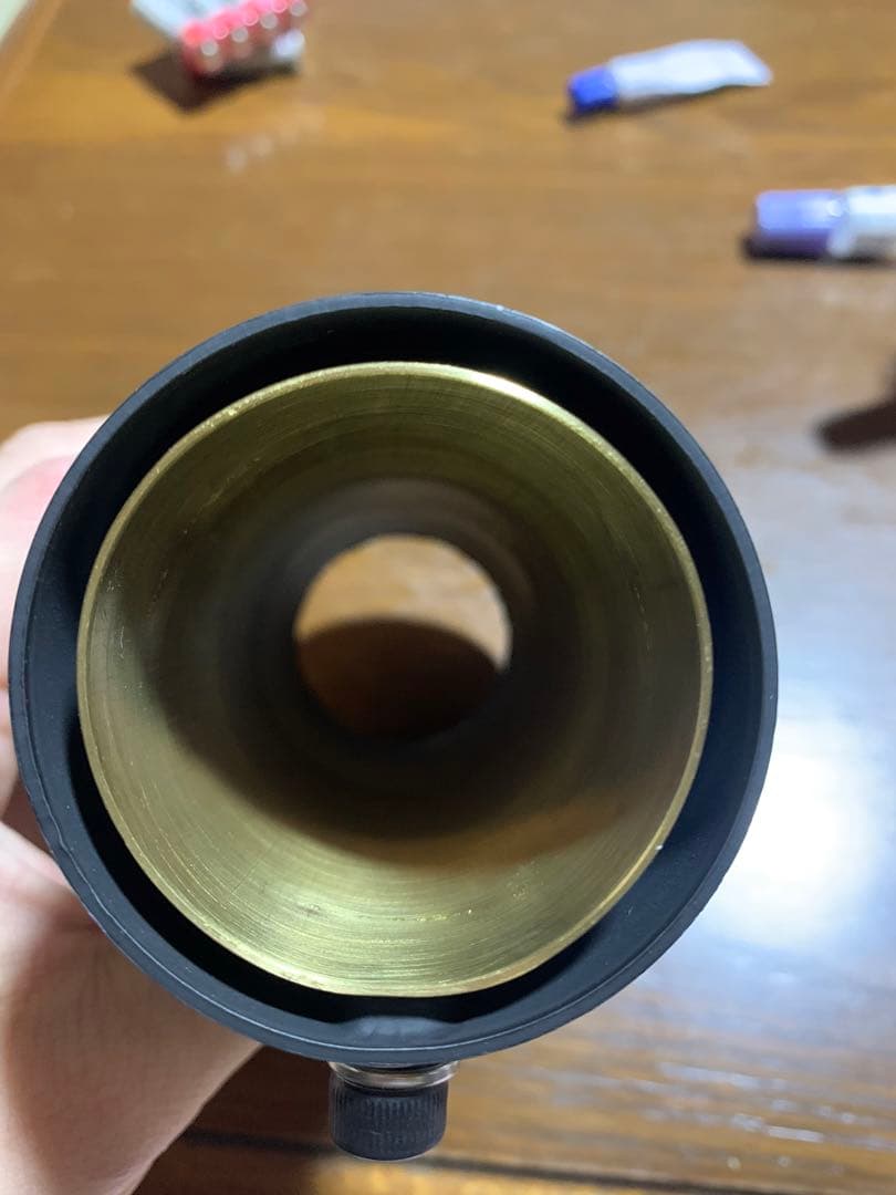 魁響ファクトリー カイキョウファクトリー 真鍮サイレンサー 64パイ