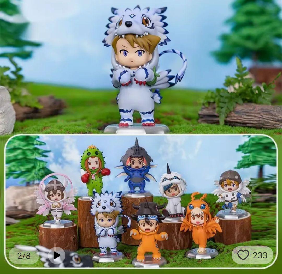 タイムセール！デジモンアドベンチャー スーツフィギュア Vol.2 海外