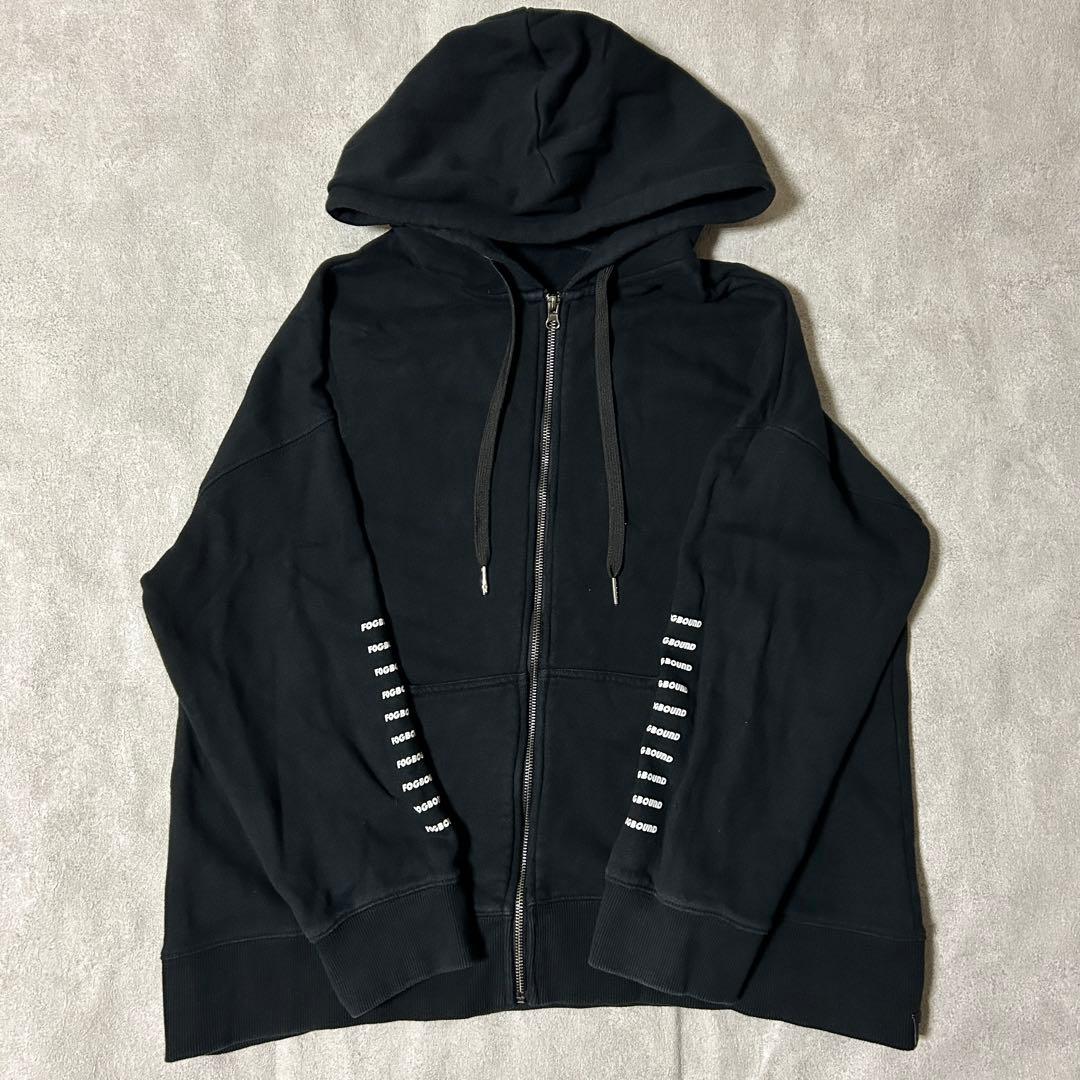 米津玄師 FOGBOUND 2017 TOUR ジップパーカー ブラック - メルカリ