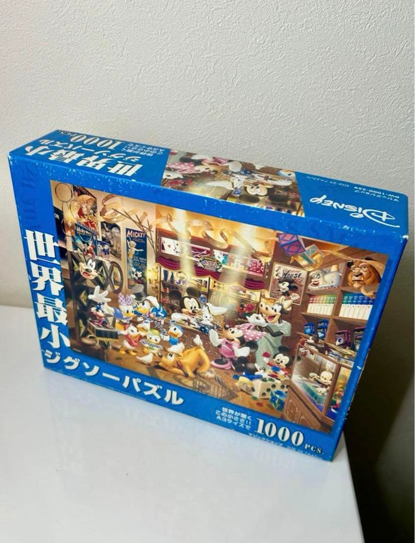 ディズニー 世界最小 ジグソーパズル 1000ピース 100周年 ミッキー
