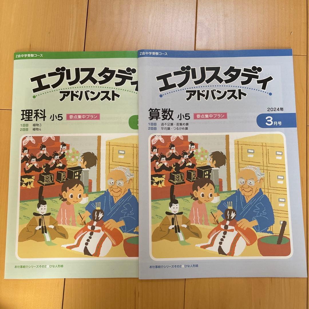 新品 エブリスタディ アドバンス 理科 算数 小5 2024年3月号 - メルカリ