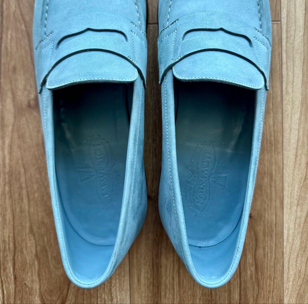 J.M. WESTON ル・モック ブルーヌバック 7.5Ｄ　純正ツリー付き