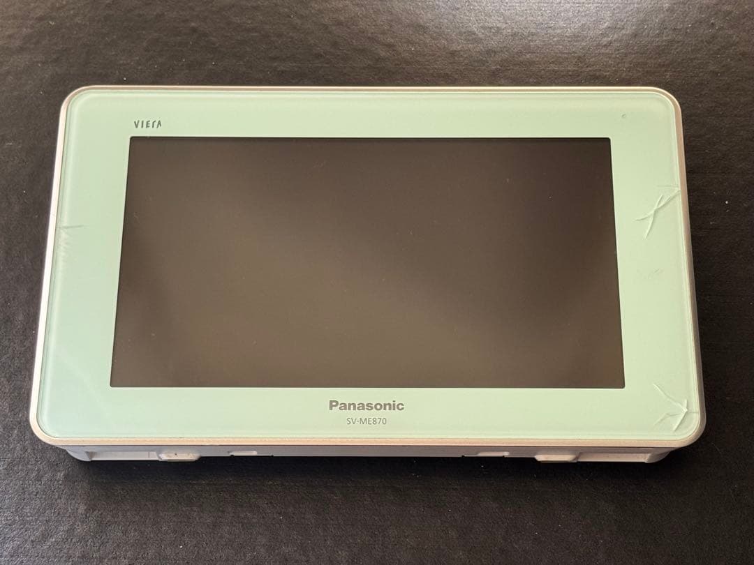 パナソニック ポータブルワンセグテレビ SV-ME870 ジャンク - メルカリ