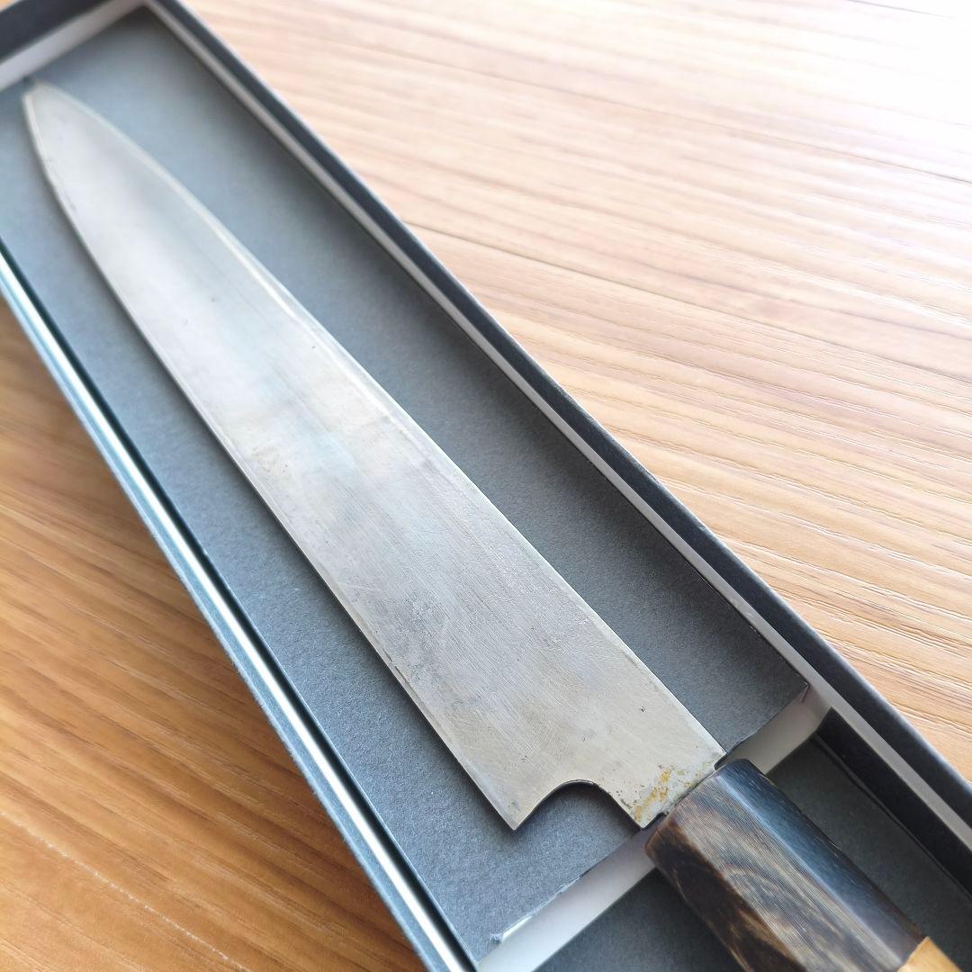 新年割】二唐刃物 柳刃包丁 8寸 NIGARA KNIVES - メルカリ