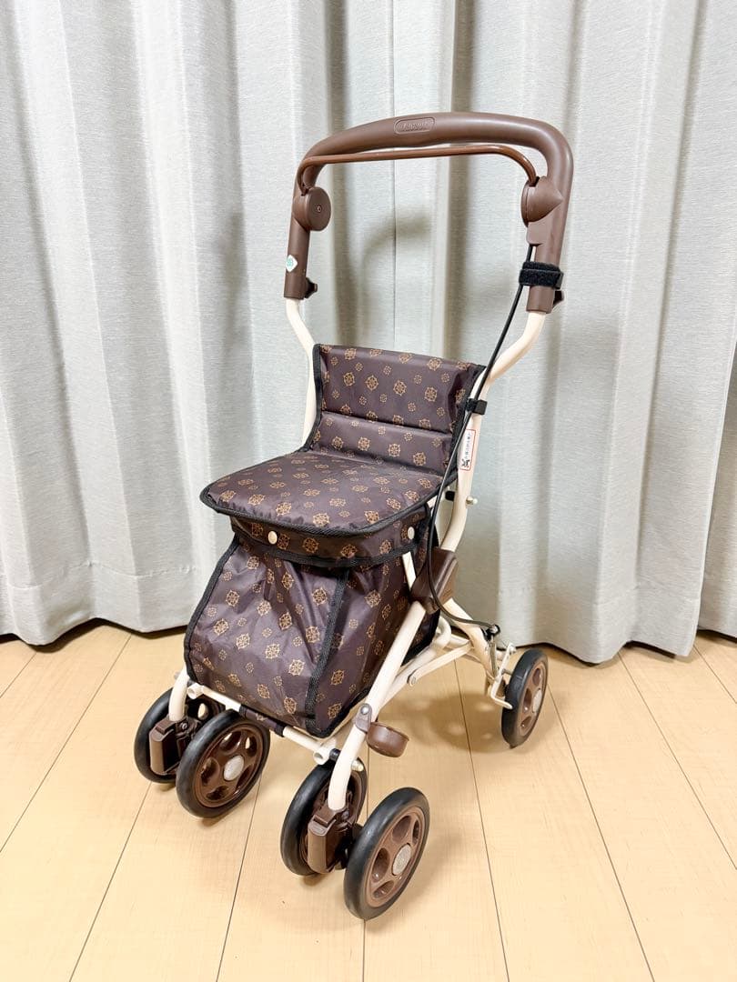 良品 幸和製作所 TacaoF シルバーカー ルミド SIMD02 ブラウン ② 幸和製作所】シルバーカー ルミド SIMD02 ブラウン | 手押し車 通販の