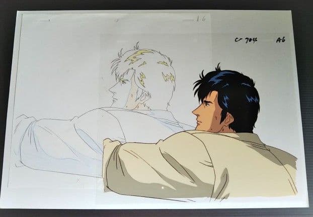 シティーハンター 　冴羽獠　セル画　動画　セット Yahoo!オークション -「シティーハンター」(セル画) の落札相場・落札価格