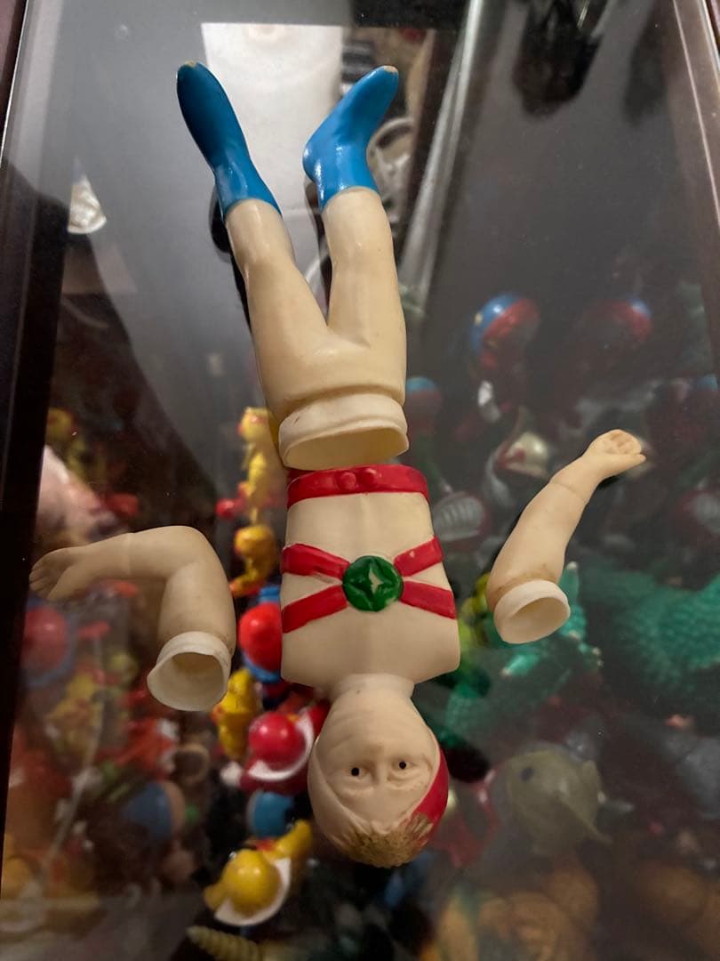 レインボーマン/ 当時物 無版権 パチ ソフビ/盆踊り - メルカリ