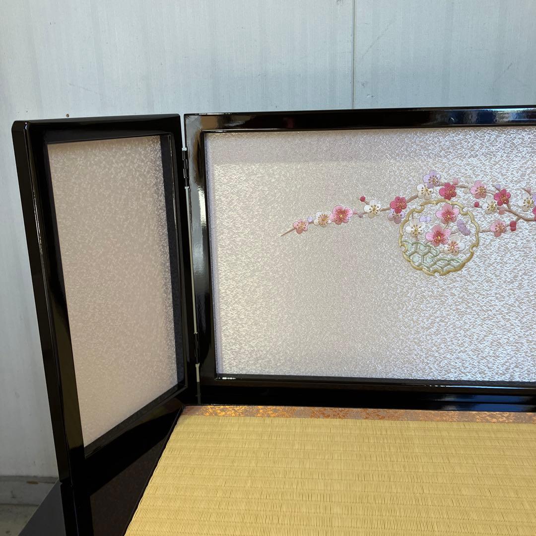 ワイン塗り刺繍収納セット 👖