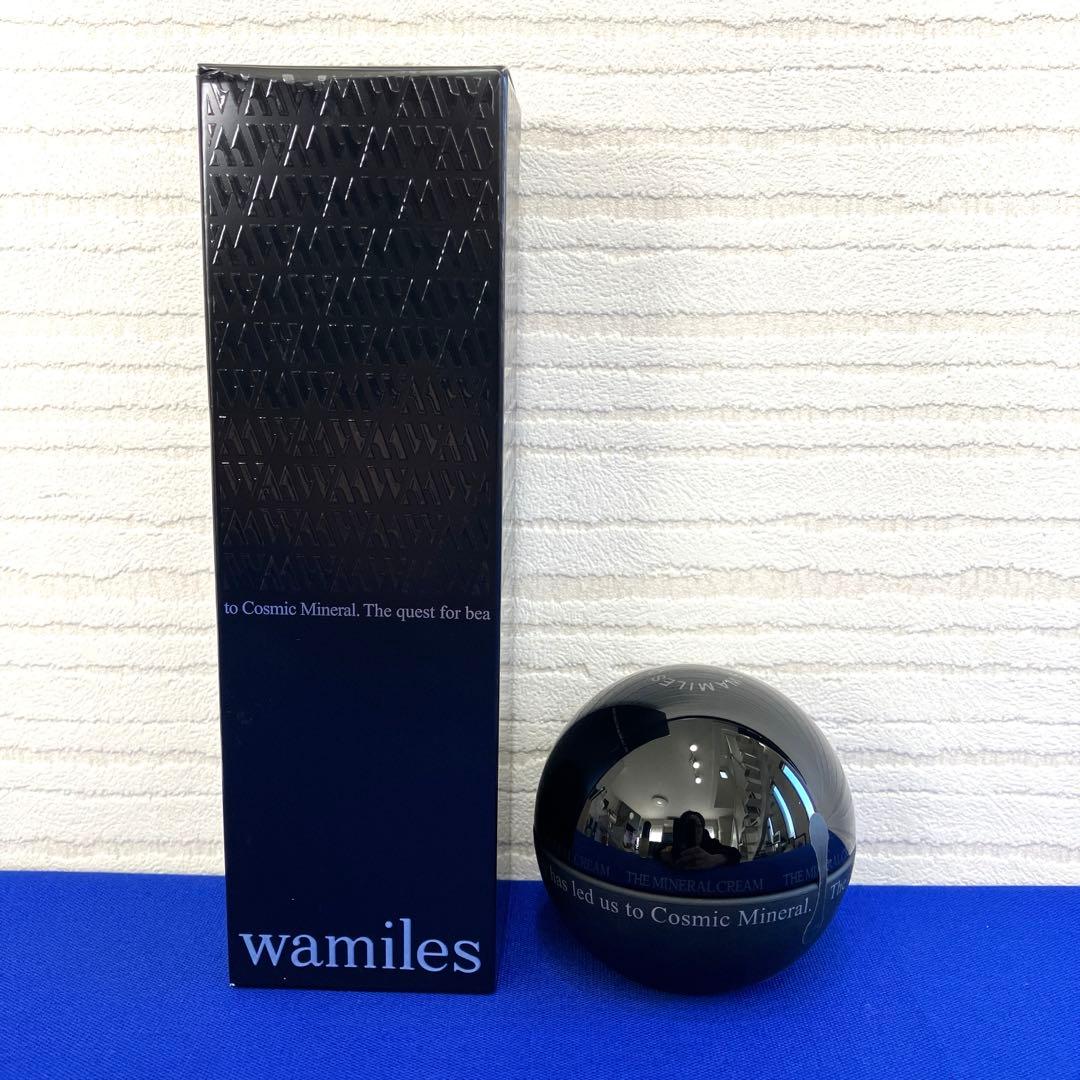 ワミレス ミネラルローション＆ミネラルクリームセット wamiles（ワミレス） ザ ミネラルローション 100ml : セラフィーネット