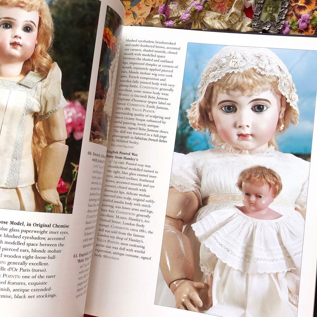 アンティークビスクドール 美麗人形洋書♡ブリュ ジュモー A.T