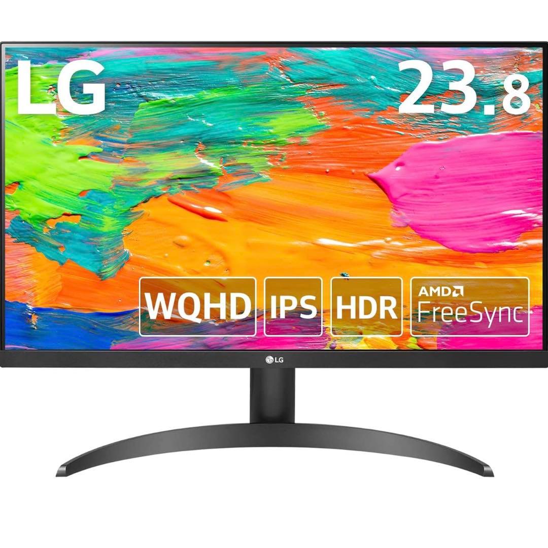 LG 23.8インチ モニター WQHD解像度 HDR対応 Amazon.co.jp: LG モニター ディスプレイ 24U631A-B 23.8インチ/WQHD