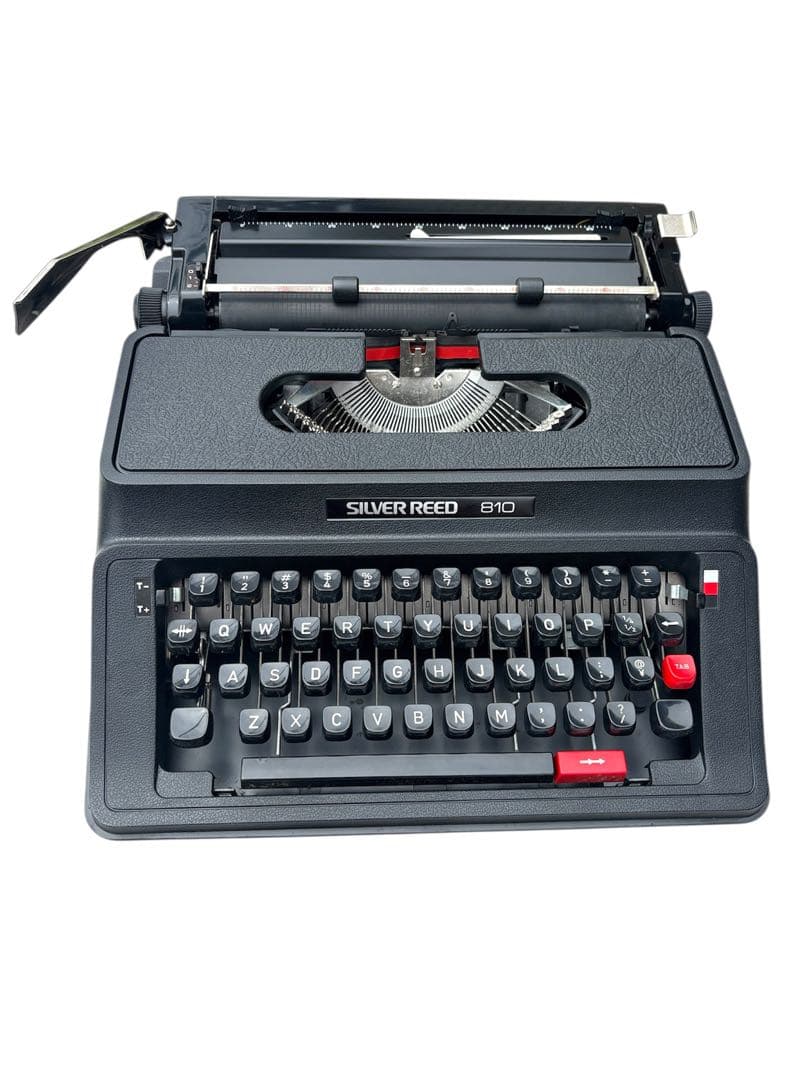 希少 激レアビンテージ】SILVER REED 810 タイプライター 動作品
