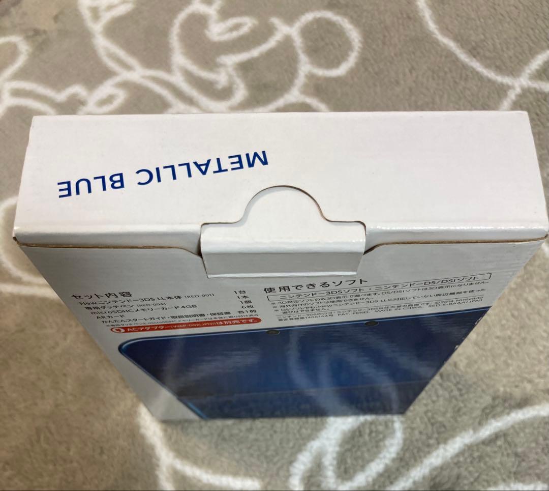 新品未開封・希少レア品》 New ニンテンドー3DS LL メタリックブルー