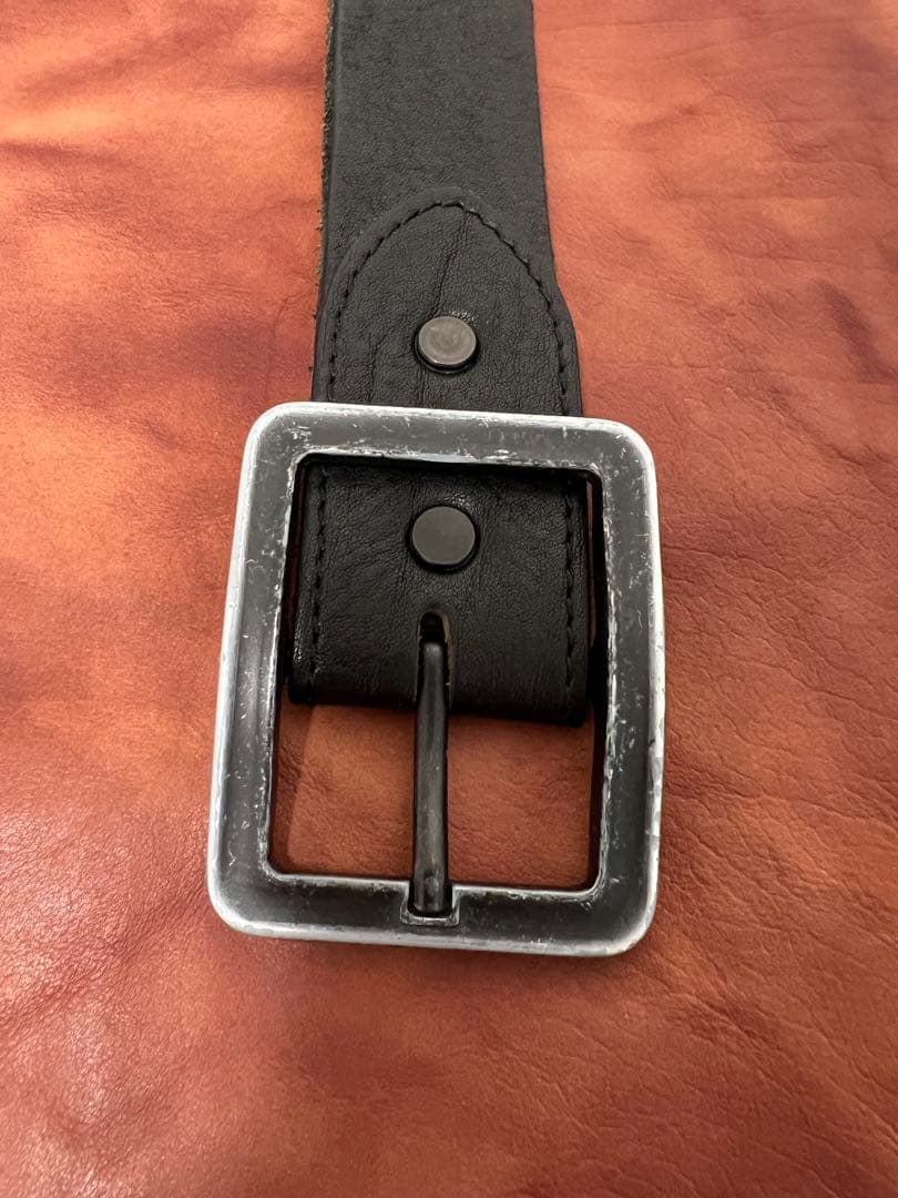 BACKLASH イタリアンショルダーベルト(318-28)　黒色 ISAMU KATAYAMA BACKLASH - [2026年2月〜3月入荷予定] ジャパン