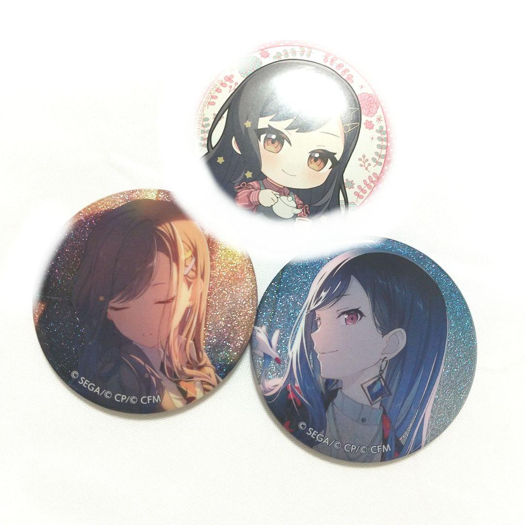 プロセカ グリッター缶バッジ 41 42 A タワレコカフェ 白石杏 - メルカリ