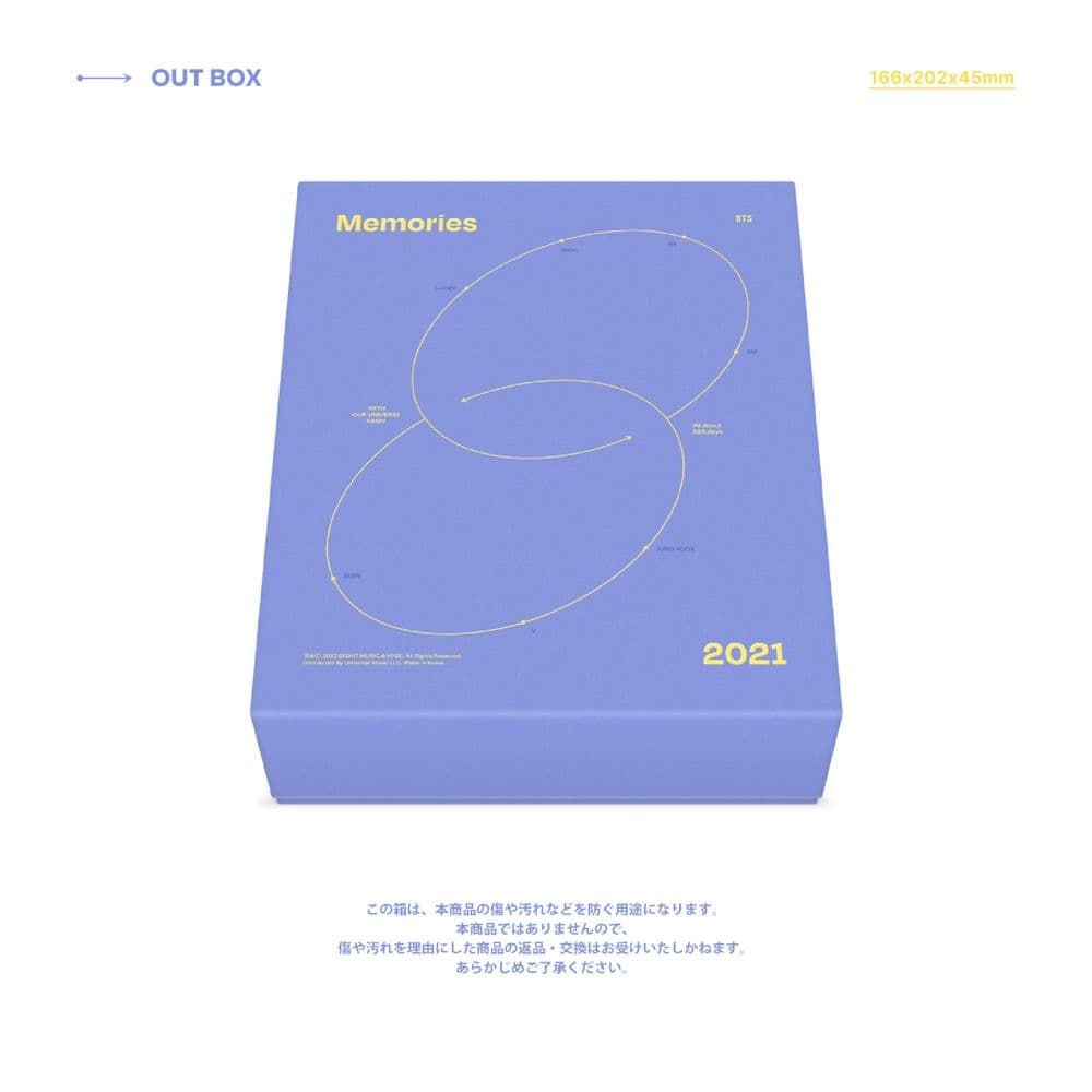 【Blu-ray】 MEMORIES OF 2021 抜けなし