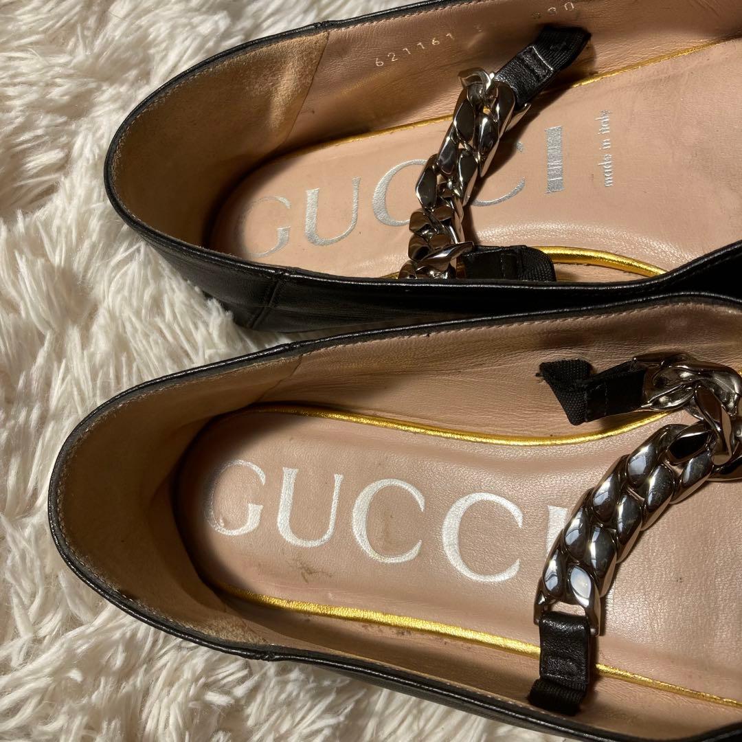 ☆グッチ☆ホースビット☆ローファー☆フラットシューズ☆621161