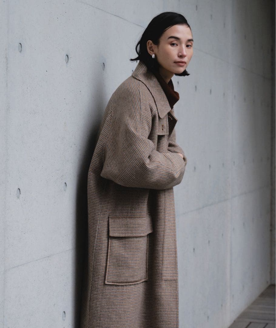 Audrey and John Wad ステンカラーコート - メルカリ