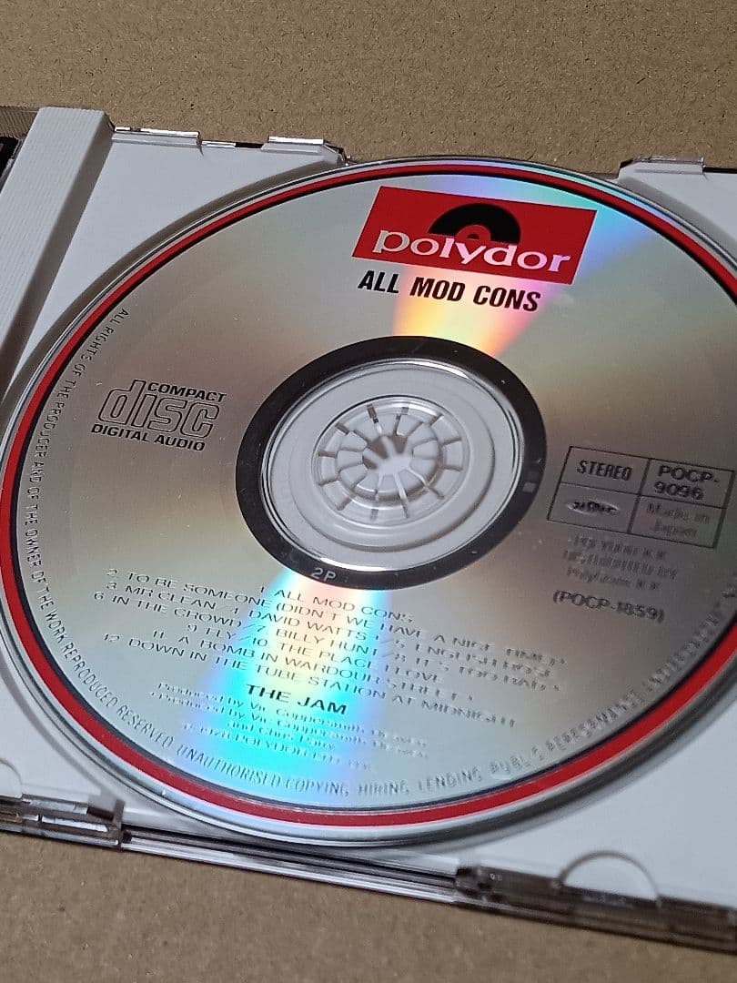 ジャム 日本語解説 ALL MOD CONS THE JAM CD - メルカリ