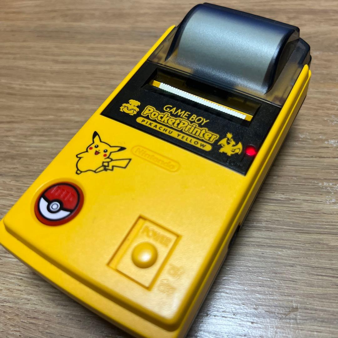 ゲームボーイ用 ポケットプリンタ ピカチュウ ポケットカメラ 通信