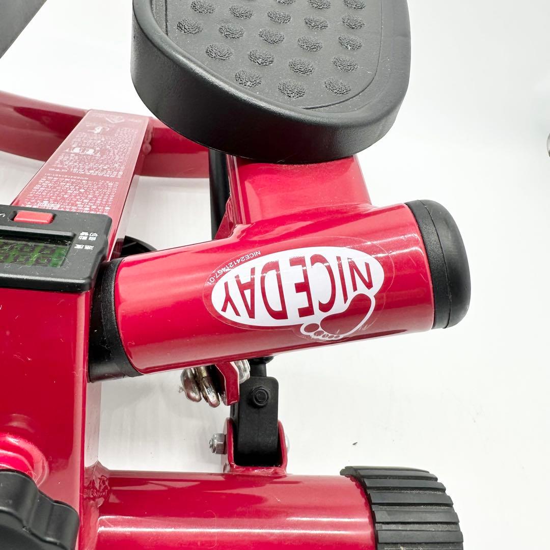 美品】ステッパー ND-1R 赤 NICEDAY エクササイズ トレーニング - メルカリ