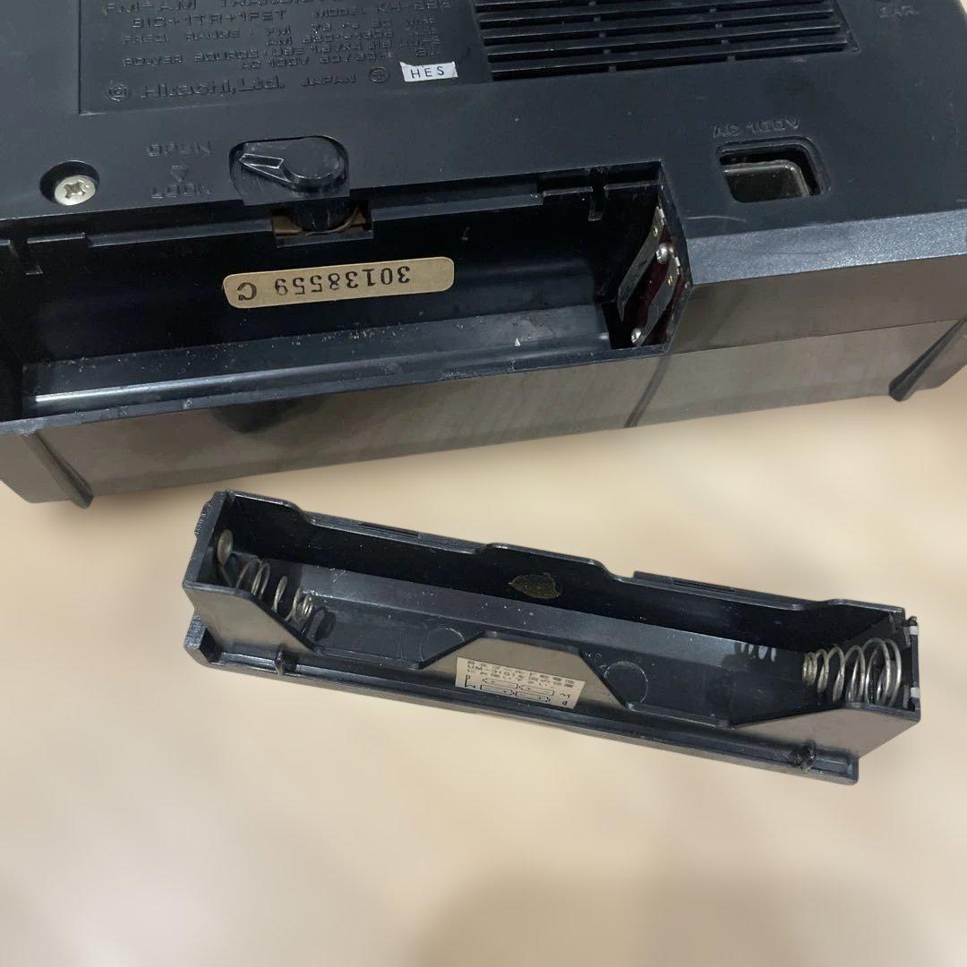 HITACHI KH-993 ラジオ 日立 昭和レトロ 稼働品 - メルカリ
