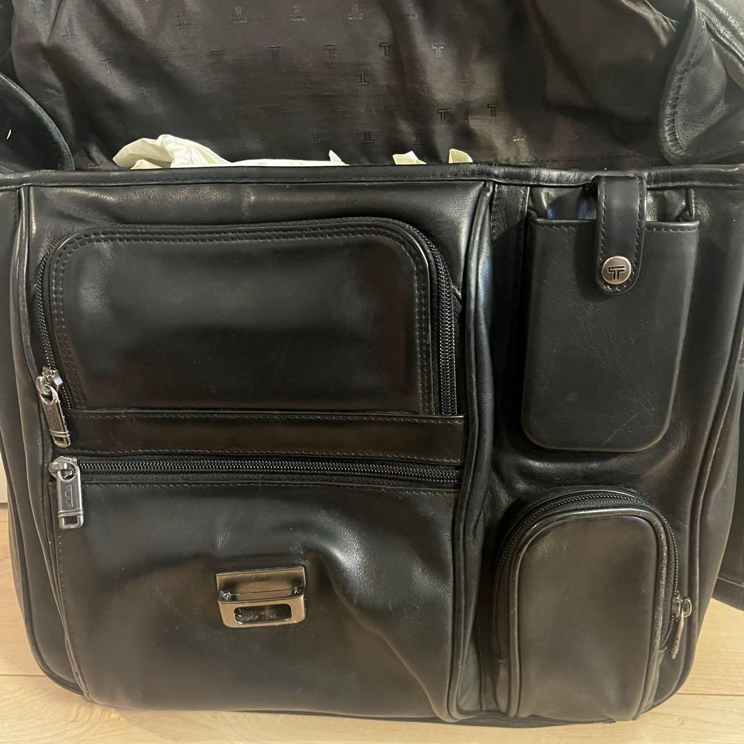 Tumi 希少 アメリカ購入 ビジネスバッグ レザー - メルカリ