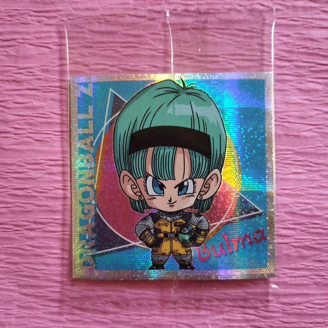 ドラゴンボール 超戦士シールウエハース 激突の戦士たち ブルマ☆GR