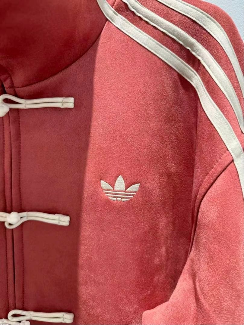 Adidas XSサイズ 中国限定 巳年チャイナトラックジャケット レッド