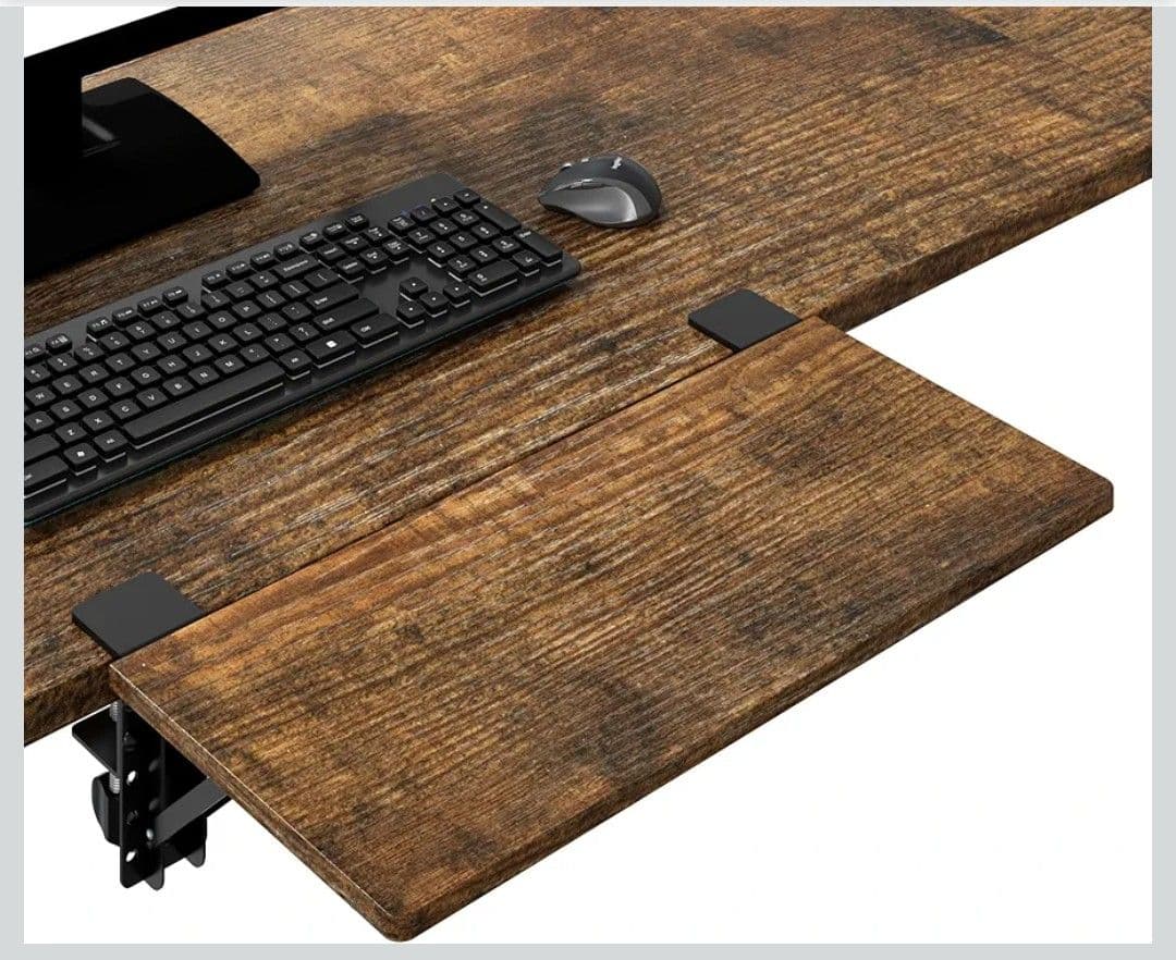 BONTEC デスクエックステンダーデスク拡張 51x24cm ミニ 折り畳み Amazon | 1homefurnit デスクエックステンダー デスク拡張 51x24cm