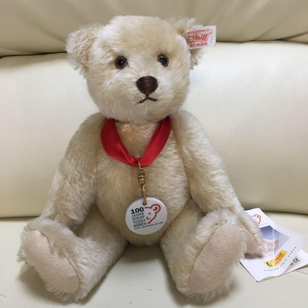 シュタイフ 白タグ 100周年 ⭐︎アニバーサリー テディベア⭐︎