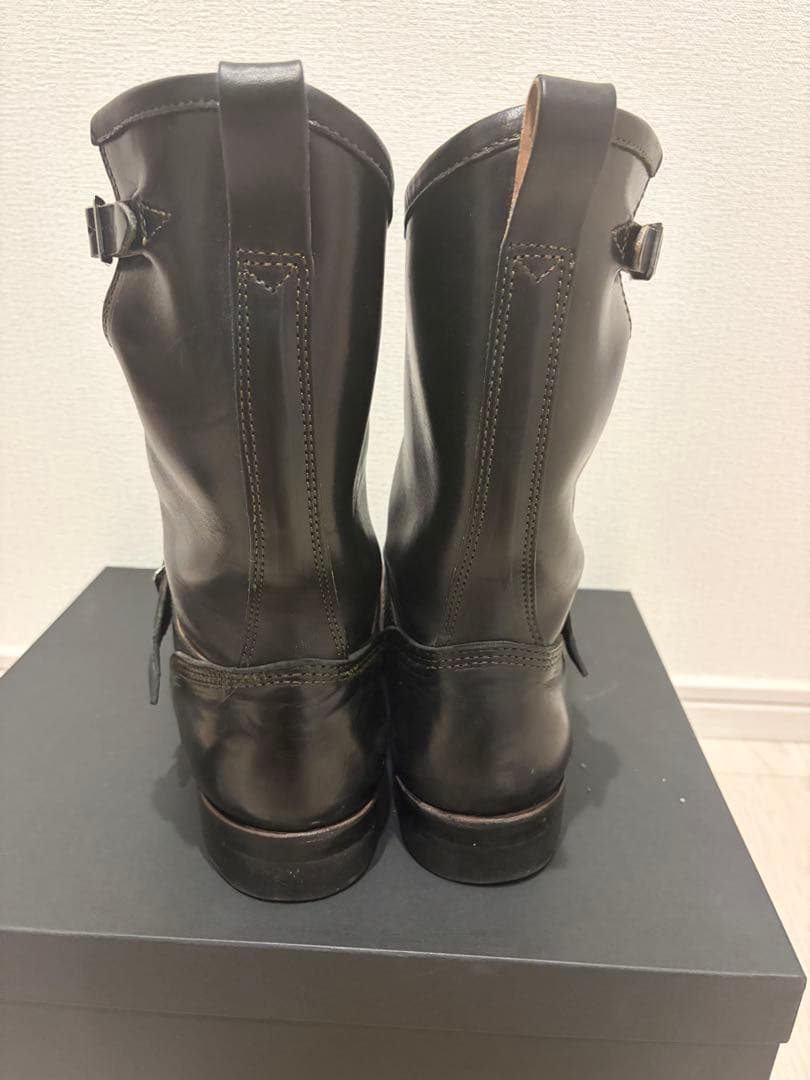 美品　メイカーズ　guidiホースバット エンジニアブーツ　9.5E ブラック