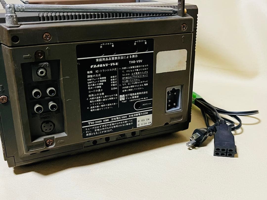 レトロテレビ TH8-V9V ジャンク品 - メルカリ