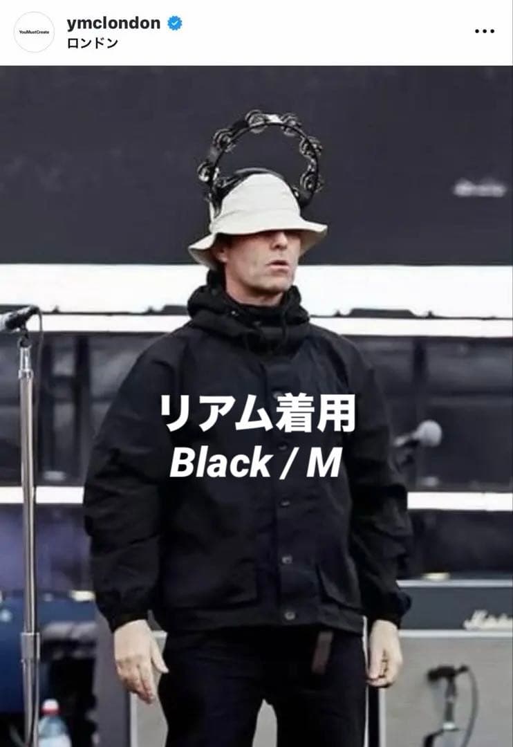 oasis リアム着用YMC Bonehead Jacket Black M 購入 リアムギャラガー着用 YMC Bonehead Jacket Black M// oasis you
