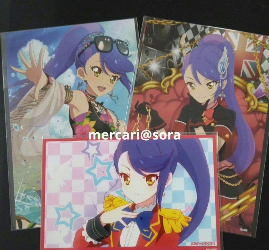 アイカツ アイカツスターズ 如月ツバサ ブロマイド ポストカード