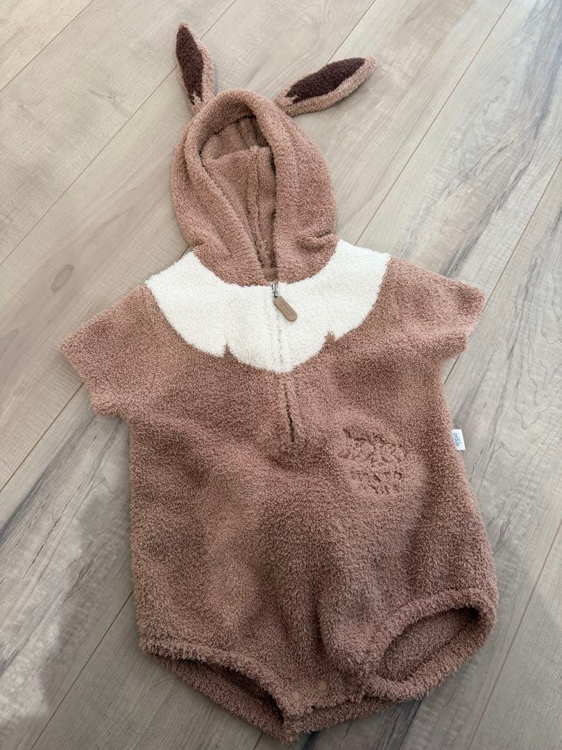 gelato pique ポケモン ベビモコ イーブイ ロンパース gelato pique（ジェラートピケ） パジャマ 「ポケモンスリープ