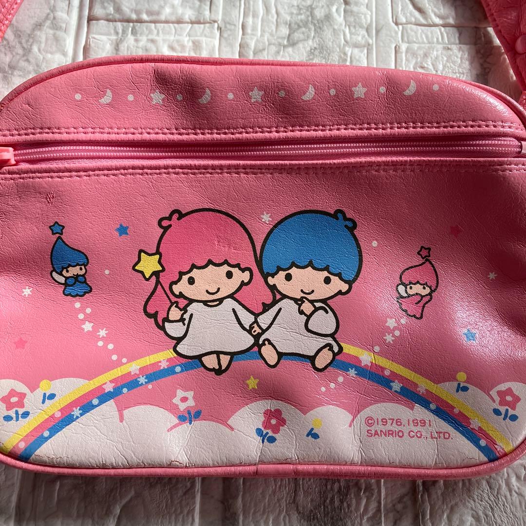 サンリオ キキララ ショルダーバッグ ピンク 未使用 - メルカリ