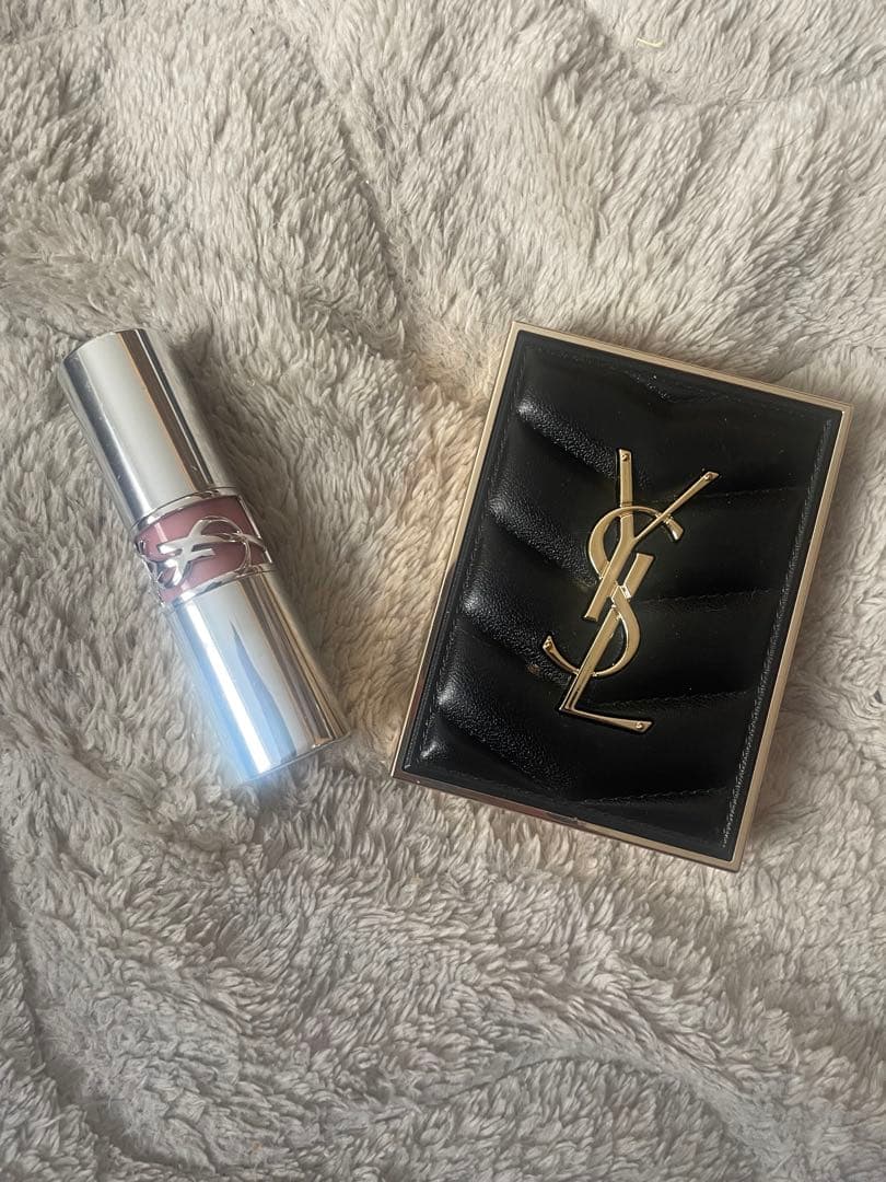 YSL 口紅とアイシャドウパレット セット 2025年春コスメ】「YSL」がブルー×ピンクグラデの限定4色アイパレット