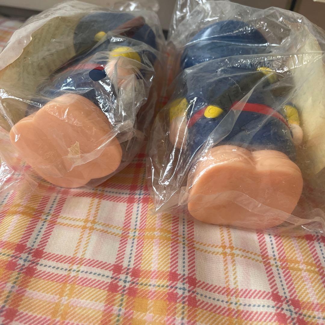 忍者ハットリくん 住友銀行 ソフビ 貯金箱 2個セット 当時物 - メルカリ