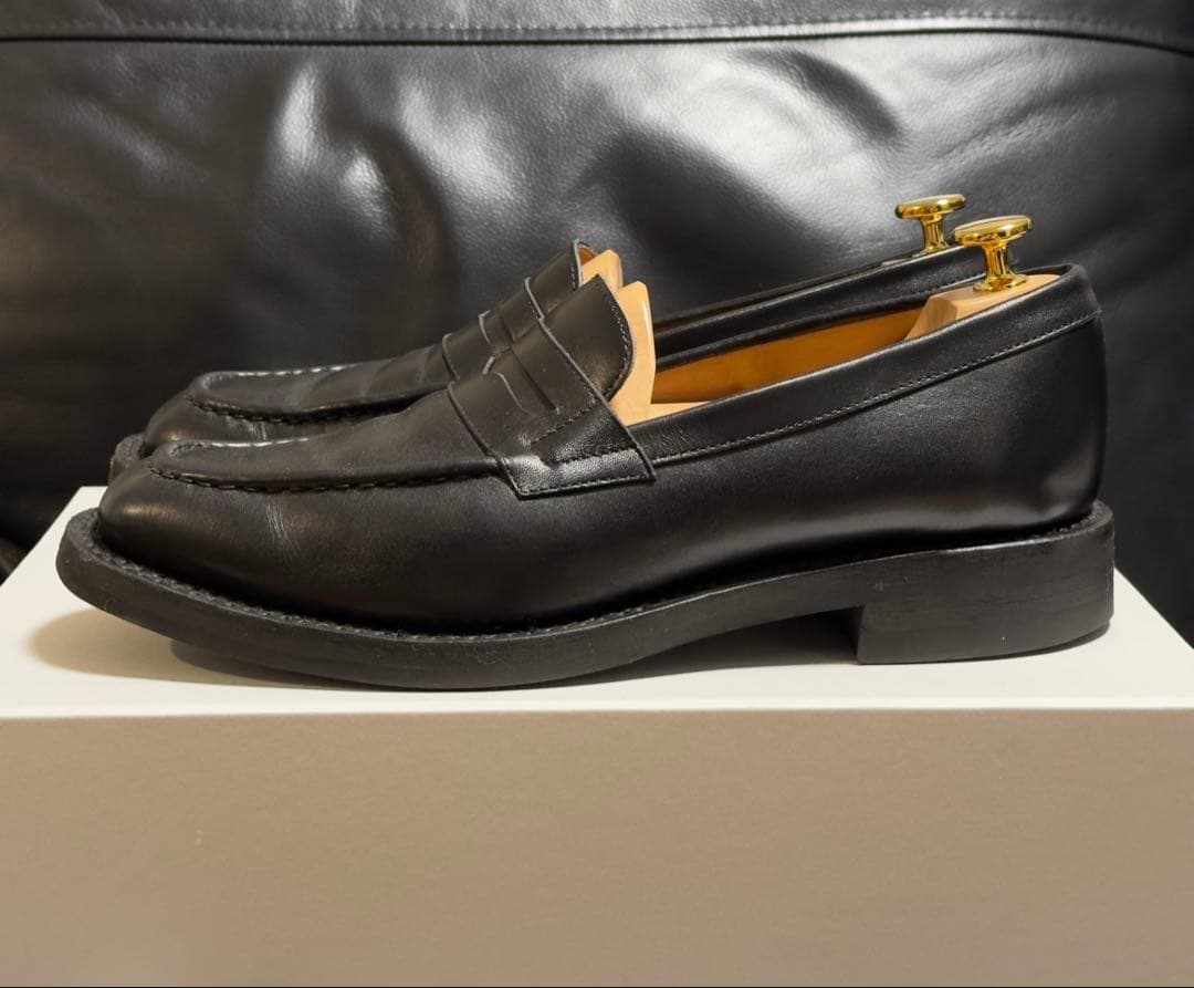 タケシ様 COOTIE SQUARE TOE PENNY LOAFER - メルカリ