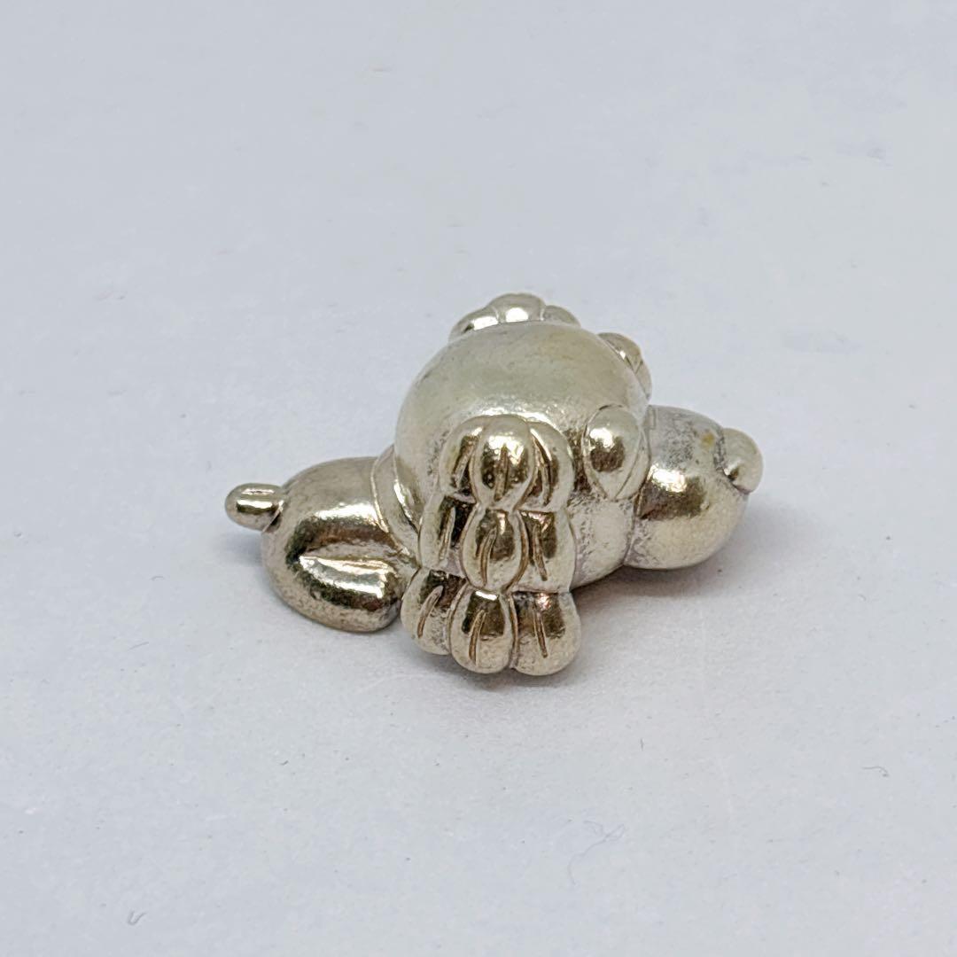 希少品】お茶犬 コーヒー犬 シルバー SILVER 置物 フィギュア - メルカリ