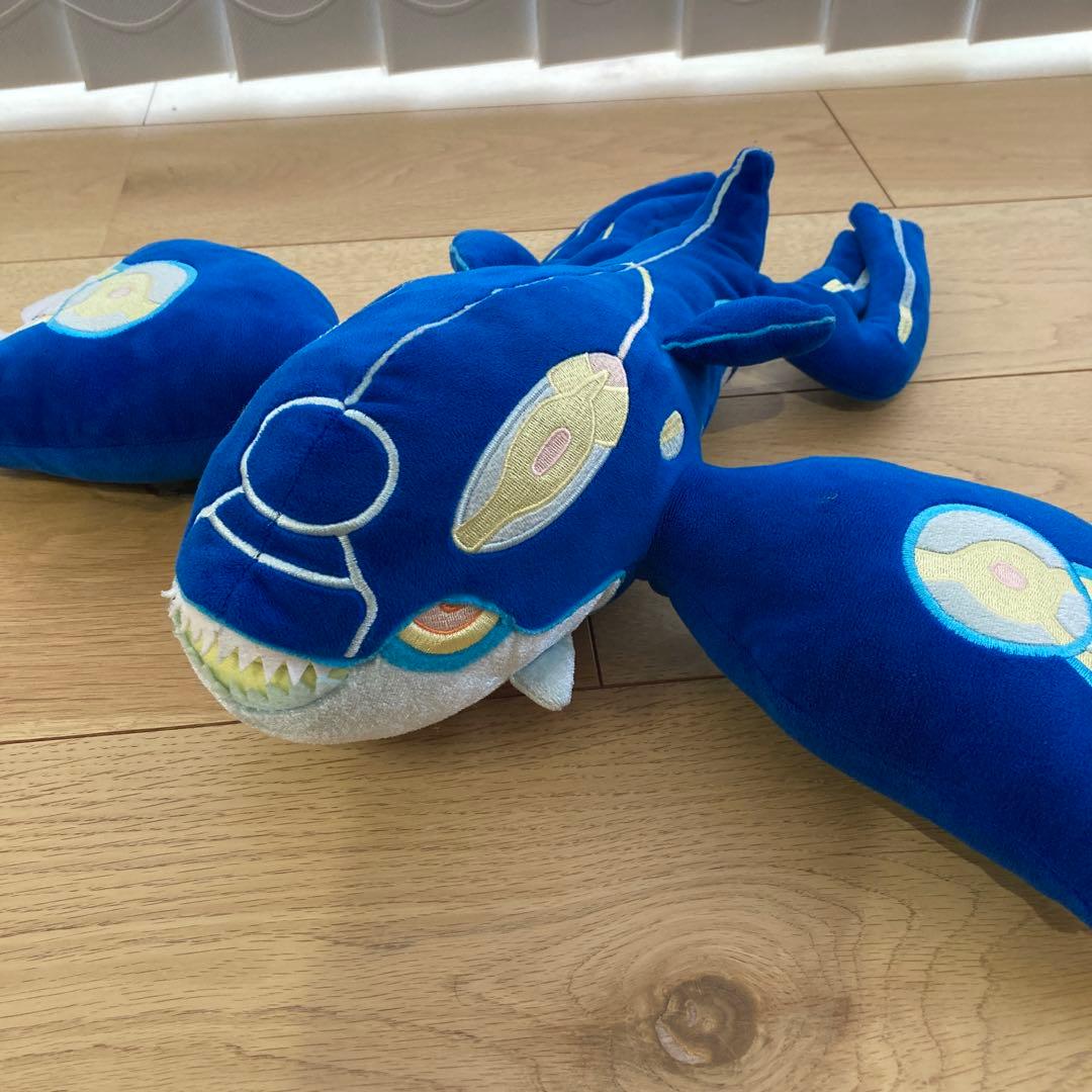 ポケモン ゲンシカイオーガ ゲンシグラードン ぬいぐるみ 美品 - メルカリ