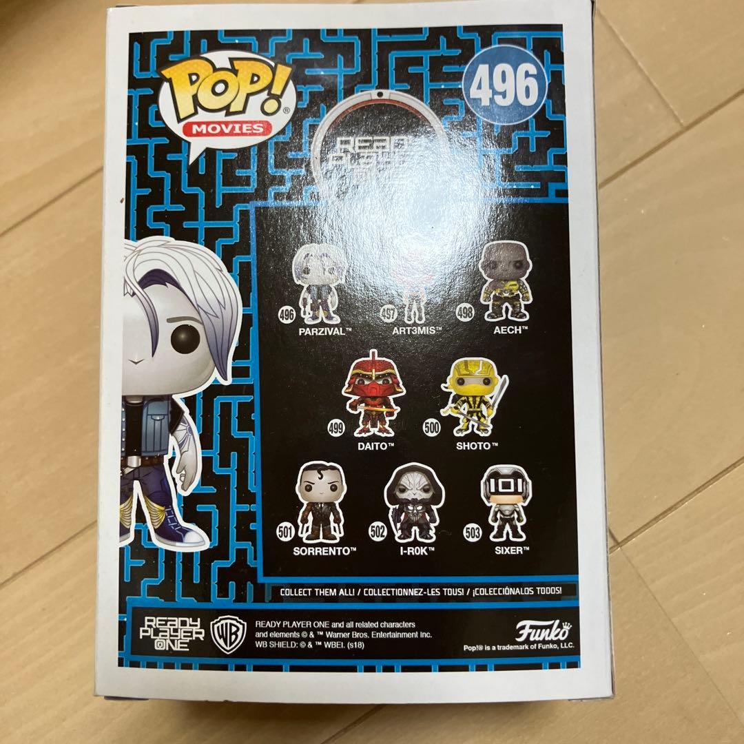POP! Movies Parzival フィギュア 496 レディプレイヤー1 - メルカリ