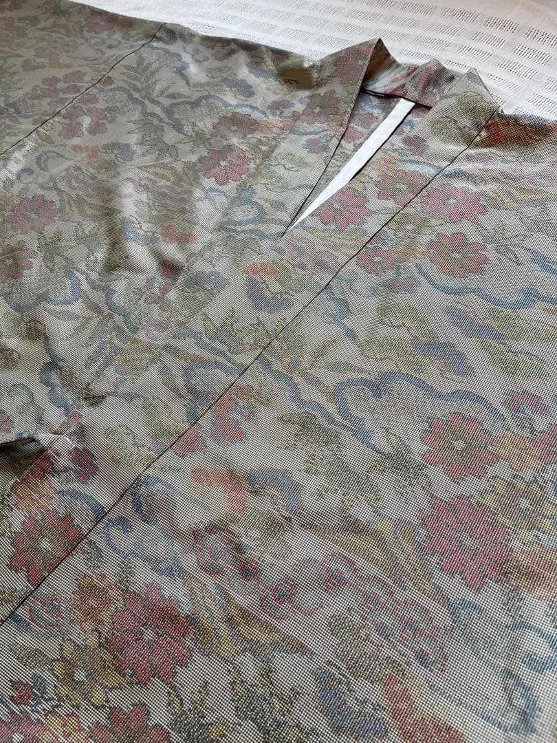 まみこ様♡本場奄美大島紬 作務衣　登録商標付き　古典華（秋竹梅）大人お洒落上衣